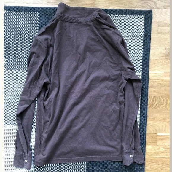 TINCATI Coffee Brown Polo Shirt Pullover, 100% Cotton (Italian), Size Medium - Picture 6 of 16